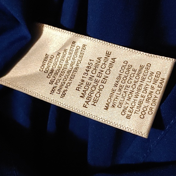 Charles Henry Floral Tank Dress In Blue Wild Flowers SZ.S NWT - Picture 8 of 8